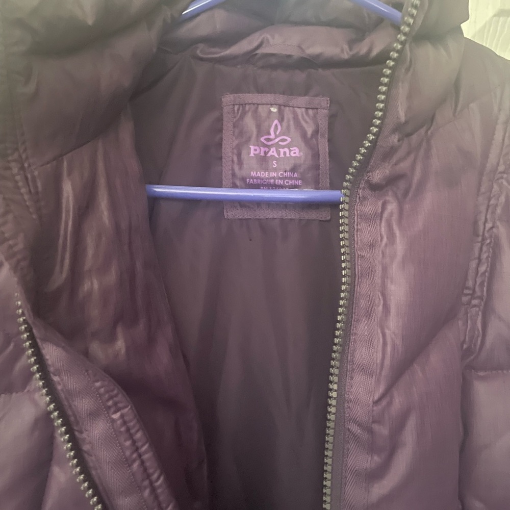 Prana Puffer Long Jacket Small